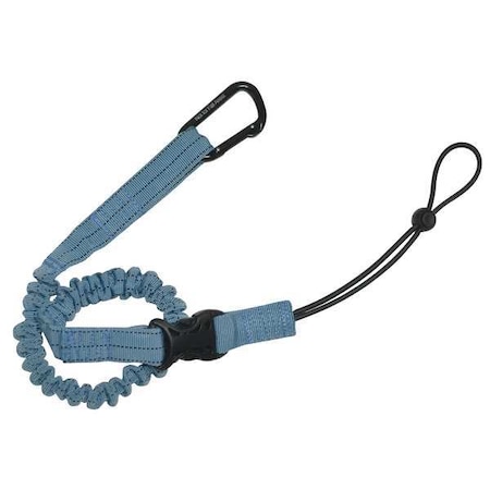 Tool Lanyard, 35 In. L, Blue, Polyester MPN:5027E