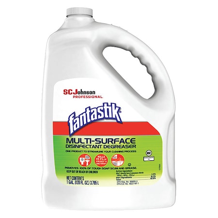 Disinfectant Degreaser, Bottle, Unscented, 4 PK MPN:311930