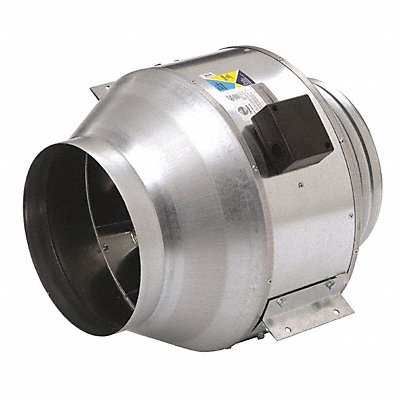 Steel 10 dia 15.5 H 12.5 WInlne Duct Fan MPN:FKD 10