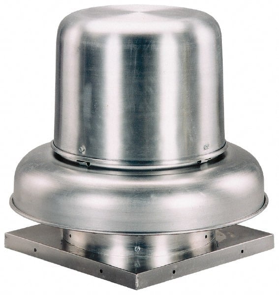 Roof Exhausters, Blade Size: 18-1/4 (Inch), Drive Type: Belt , Motor Enclosure Type: Open Drip-Proof , Draft Direction: Downdraft  MPN:5BDD18DB