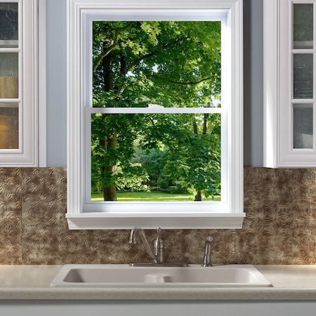 Fasade 18in x 24in Lotus Bermuda Bronze Backsplash Panel 5pk MPN:PB6317