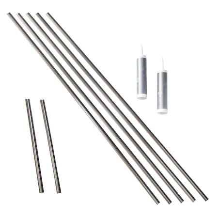 Fasade Accessory Kit Brushed Nickel MPN:14929