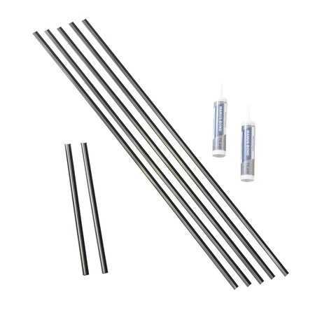 Fasade Accessory Kit Brushed Steel MPN:14933