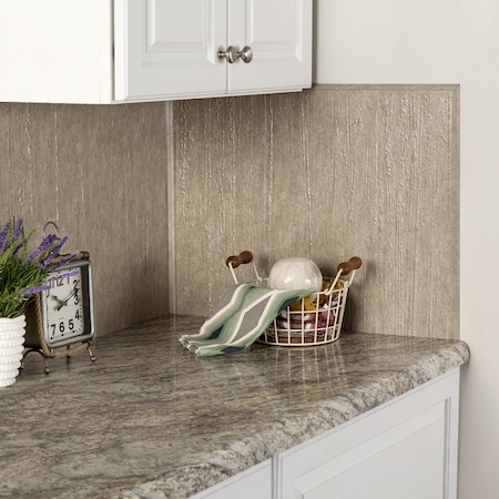 Fasade 18in x 24in Rain Batique Cream Backsplash Panel 5pk MPN:PB7532
