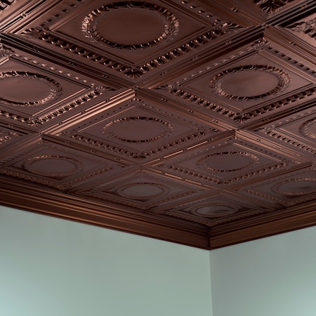 Rosette 2Ftx4Ft Glue Up Ceiling Til, PK 5, 5 PK MPN:PG5426