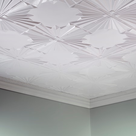 Art Deco 2Ftx4Ft Glue Up Ceiling Ti, PK 5, 5 PK MPN:PG5501