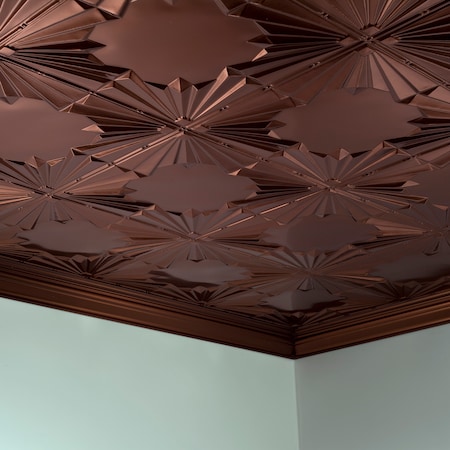 Art Deco 2Ftx4Ft Glue Up Ceiling Ti, PK 5, 5 PK MPN:PG5526