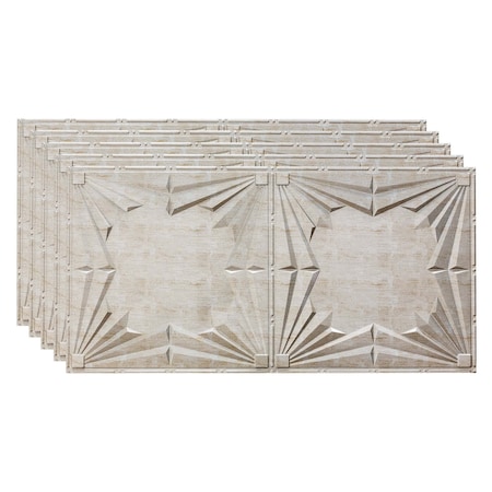 Art Deco 2Ftx4Ft Glue Up Ceiling Ti, PK 5, 5 PK MPN:PG5534