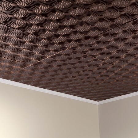 Cyclone 2Ftx2Ft Glue Up Ceiling Til, PK 5, 5 PK MPN:PG7226