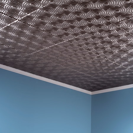 Cyclone 2Ftx2Ft Glue Up Ceiling Til, PK 5, 5 PK MPN:PG7229
