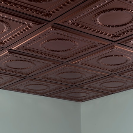 Rosette 2Ftx2Ft Lay In Ceiling Tile, PK 5, 5 PK MPN:PL5726