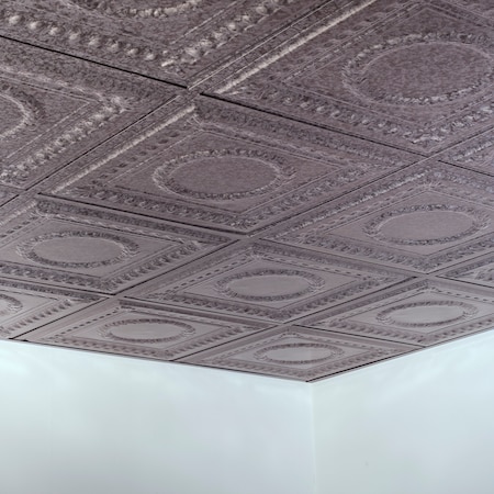 Rosette 2Ftx2Ft Lay In Ceiling Tile, PK 5, 5 PK MPN:PL5730