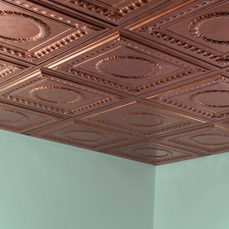 Rosette 2Ftx2Ft Lay In Ceiling Tile, PK 5, 5 PK MPN:PL5731