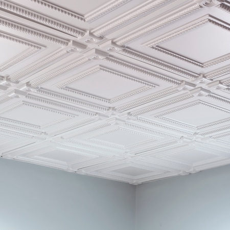 Coffer 2Ftx2Ft Lay In Ceiling Tile, PK 5, 5 PK MPN:PL6100