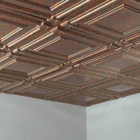 Coffer 2Ftx2Ft Lay In Ceiling Tile, PK 5, 5 PK MPN:PL6111