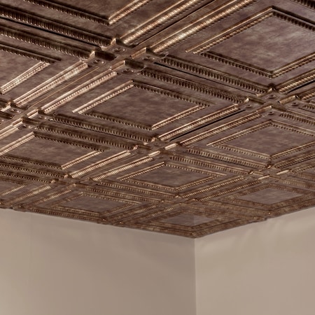 Coffer 2Ftx2Ft Lay In Ceiling Tile, PK 5, 5 PK MPN:PL6117