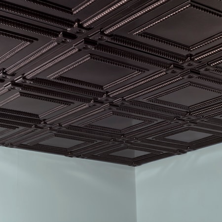 Coffer 2Ftx2Ft Lay In Ceiling Tile, PK 5, 5 PK MPN:PL6127