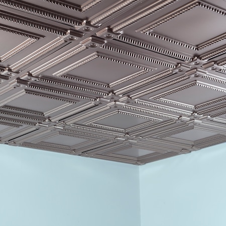 Coffer 2Ftx2Ft Lay In Ceiling Tile, PK 5, 5 PK MPN:PL6129