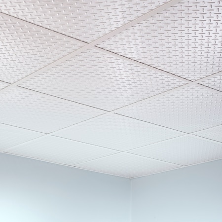 Diamond Plate 2Ftx2Ft Lay In Ceilin, PK 5, 5 PK MPN:PL6600