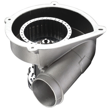 Draft Inducer Blower, 120, Plastic /Steel, 6 1/2 in W, 8 45/64 in H, 2.95