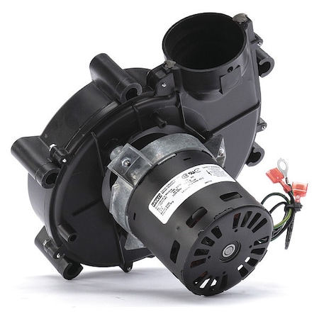 Induced Draft Furnace Blower, 115, Plastic, 9 in W, 7 7/8 in H MPN:A086