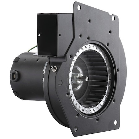 Draft Inducer, 230, Steel, 6 13/64 in W, 8 37/64 in H, 4.9/1.75x2.75 Inlet and Outlet Dia. MPN:A148