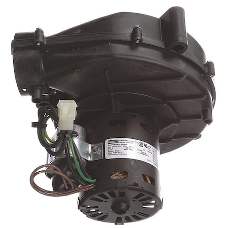 Round OEM Blower, 3450 RPM, 1 Phase, Direct, Plastic 1 Speed MPN:A165