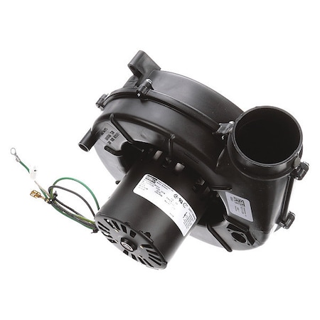Round OEM Blower, 3200 RPM, 1 Phase, Direct, Plastic 1 Speed MPN:A196