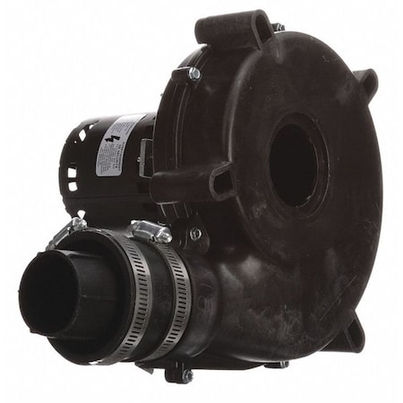 Draft Inducer Blower, 115, Plastic, 6 25/32 in W, 9 7/64 in H, 2.0/1.7