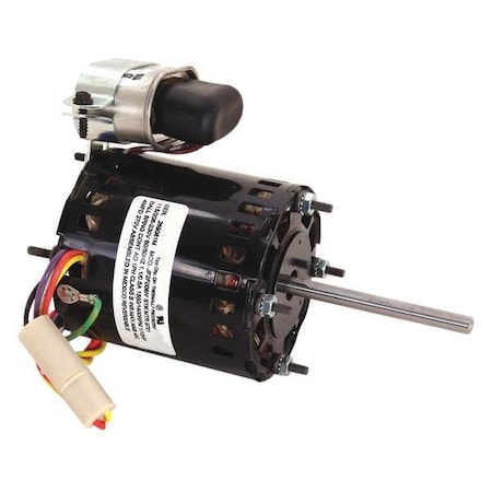 HVAC Motor, Open Air-Over, 1/12 HP, 1, 550/1, 350 Nameplate RPM, 1 Speed, 115/208-230V AC MPN:9721