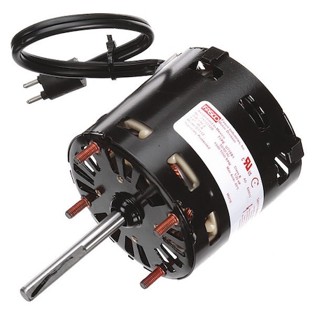 Condenser Fan Replacement Motor, Heatcraft OEM, 1/20 HP, 1300/1500 rpm Nameplate RPM, 208-230V AC MPN:D1132