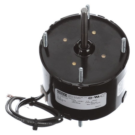 HVAC Motor, 1/50 HP, 1500 rpm, 115V, 3.3 MPN:D124