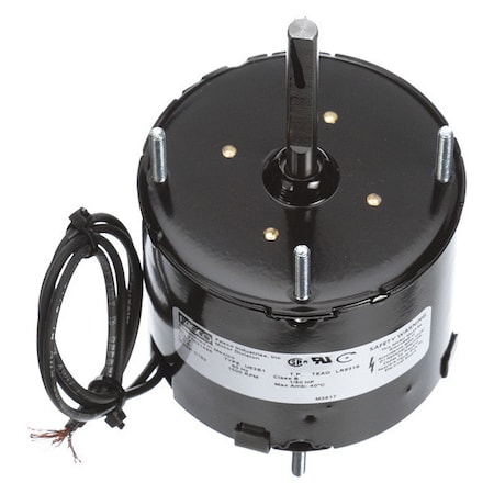 HVAC Motor, 1/60 HP, 1500 rpm, 115V, 3.3 MPN:D182