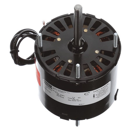 HVAC Motor, 1/20 HP, 1550 rpm, 460V, 3.3 MPN:D186