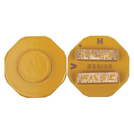 Metal Segments, 2 Seg, 16/18 Grit MPN:FGPDV-1618-05-CHC
