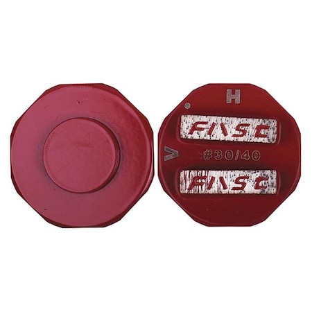 Metal Segments, 2 Seg, 16/18 Grit MPN:FGPDV-1618-2-MC