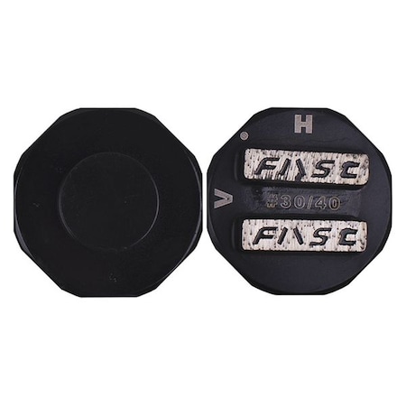 Metal Segments, 2 Seg, 16/18 Grit MPN:FGPDV-1618-4-SC