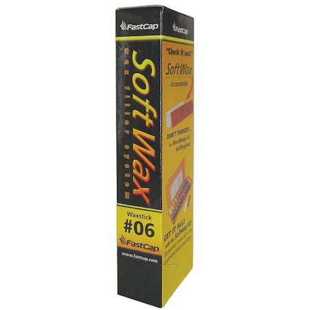 Soft Wax Filler System, 1 oz, Refill Stick, Light MPN:WAX06S-10PK