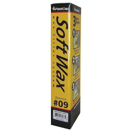 Soft Wax Filler System, 1 oz, Refill Stick, Mocha MPN:WAX09S-10PK