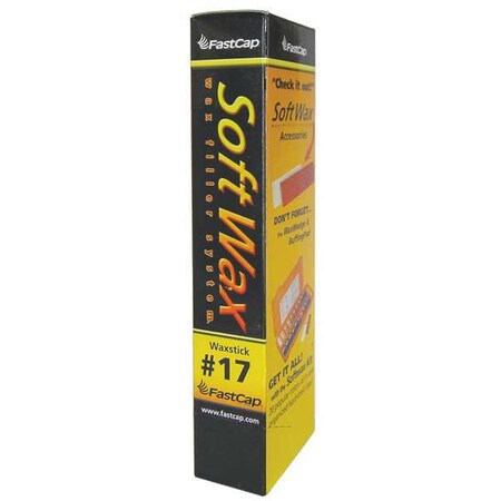 Soft Wax Filler System, 1 oz, Refill Stick, Pumpkin MPN:WAX17S-10PK