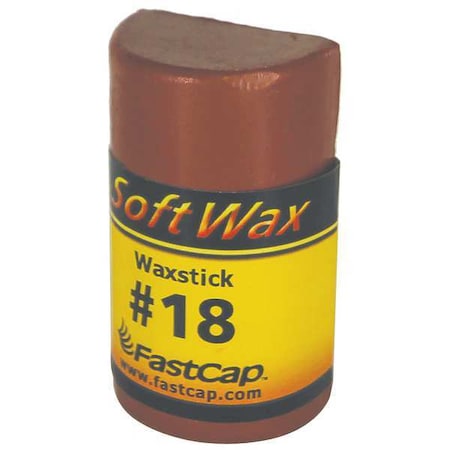 Soft Wax Filler System, 1 oz, Refill Stick, Rust MPN:WAX18S