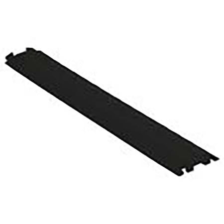 Cable Protector, 3/4 in H, 36-3/4 in L, 5-3/4 in W, 1 Channel, Polyurethane, Black MPN:FL1X1.5-B