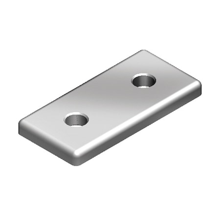 JoiningPlate, Aluminum, Gray, 4mm, 18mm MPN:093VA2040