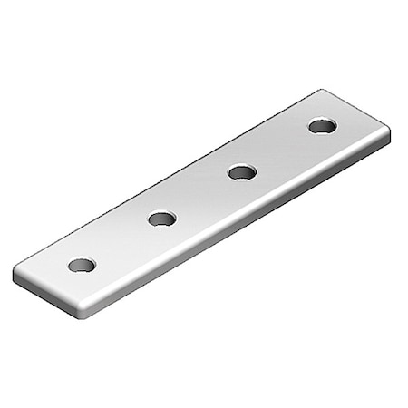 JoiningPlate, Aluminum, Gray, 4mm, 18mm MPN:093VA2080
