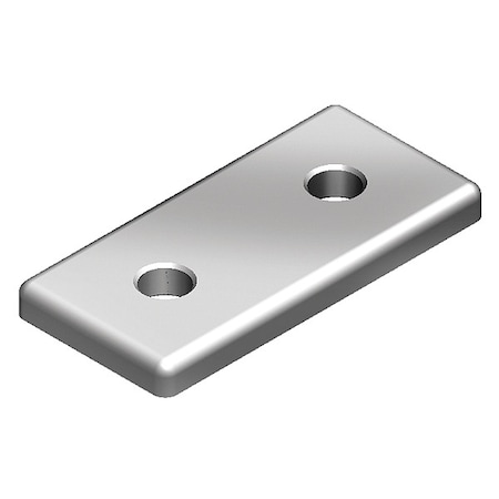 JoiningPlate, Aluminum, Gray, 6mm, 41mm MPN:093VA4590