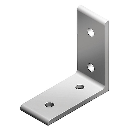 InsideCornerBracket, Alum, Gry, 40mm, 18mm MPN:093WD2040