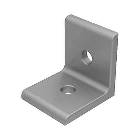 Inside Corner Bracket, Aluminum, Gray, 1-1/2 in, 1-1/2 in MPN:093WD38S02