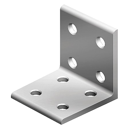 InsideCornerBracket, Alum, Gry, 90mm, 86mm MPN:093WD9090
