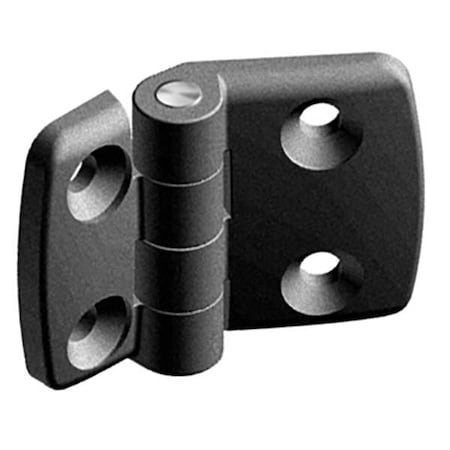 Hinge, Polyamide, Black, 48 mm, 52 mm MPN:095K2525F00