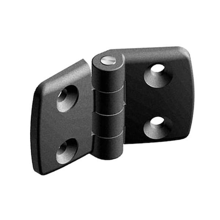 Hinge, Polyamide, Black, 48 mm, 77 mm MPN:095K4040F00